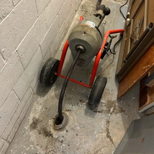 Débouchage de drain